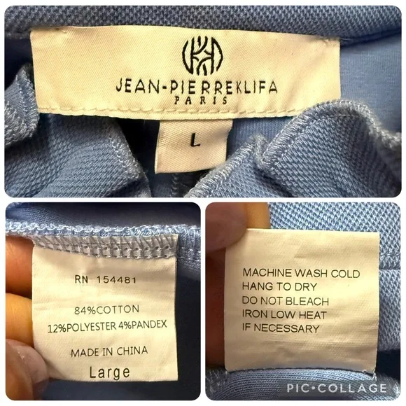 Jean-Pierre Klifa Wellington Sleeveless Dress in Hudson Blue size L - Picture 14 of 14